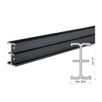 Tre-D dubbele rail 3 meter